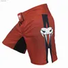 Män trycker Middle midjet Boxer Shorts Sport Shorts Trunks Shorts Sport Bottoms för att köra Jogging Boxing Workoutl230519