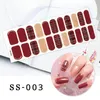 Nagelstickers Sanuxc Semi-permanente lijm Pools Volledige omslag voor kunstmanicure Stickers vrouwen