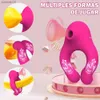 Jouets pour adultes 10 Fréquence Sucer Vibrateur Sex Shop Pénis Anneau Clitoris Sucker Cock Ring Produits Pour Adultes Scrotum Masseur Sex Toys pour Couple L230519