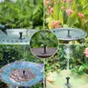 Altre forniture da giardino Kit pompa acqua fontana solare Fontana d'acqua ad energia solare con palo per vasca per uccelli all'aperto Stagno Piscina Giardino Acquario G230519