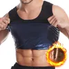 Débardeurs pour hommes Sous-vêtements Taille Sweat Suits Shapewear Shirt Thermo Trainer Compression Workout Shaper Sauna Minceur Hommes Body Vest