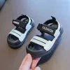 Jungen Sommerkinder Schuhe modlicht weiche Wohnungen Kleinkind Baby Girls Sandalen Kinder lässig Strand Kinder Sandalen AA230518