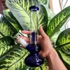 10 -calowe niebieskie szklane Bongs Dab platforma palenia hakah szklana rura wodna