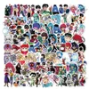 Cartoon Anime Stickers 100pcs Comic Demon Slayer Hunter X Manga Graffiti DIY Paster Luggage Laptop Skateboard Phone Decal Sticker Toy Set another 10 Styles