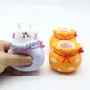 Animal Squishes Toys with Cheese Cup Squishies Cute Mice Squeeze Squirrel Cup Fidget Toy for Kids Adults Anxiety Stress Relief Birthday Party Favors