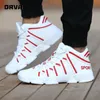 Casual merk Ademende kledingschoenen Mannelijke schoenen Designer Flats Men Mode Walking Sneakers Basket Femme Zapatillas Mu D719