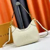 Reliëf M46002 M46112 bagatelle heren tas Luxe clutch schouder handtas designer ketting tassen Dames multi pochette bakken cross body Echt lederen croissanttassen