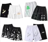 2023 masculino shorts de designer de verão Moda de natação solta roupas femininas roupas de rua brancas de roupas de banho de seca rápida