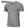 T-shirts voor heren TACVASEN UPF 50 Zachte zomer-T-shirts Heren Anti-UV-huid Zonbescherming Prestatieshirts Gym Sport Casual Vissen T-shirts 230519