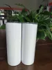 US CA Warehouse 20 oz Vaso de sublimación Vaso de acero inoxidable en blanco Vasos cónicos de bricolaje Aislamiento al vacío 600 ml Vaso de coche Tazas de café j0519