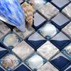 Sfondi Vetro Pietra Shell Mosaico Piastrella Specchio Tv Sfondo Carta Da Parati Puzzle Moda Parquet Cucina Backsplash Piastrelle Bagno