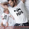 Famille correspondant tenues famille correspondant vêtements papa et papa petite aide père fils été haut papa garçons filles manches courtes correspondant vêtements G220519