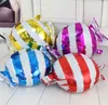 Feestdecoratie 10 stks 18inch kleurrijke snoepfolie ballonnen lollyh helium kinderdag baby shower verjaardag bruiloftsvoorraden decor