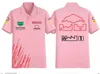 Polo de carreras de F1, camiseta de manga corta del nuevo equipo con la misma costumbre.