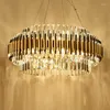 Pendelleuchten Postmodern Licht Luxus Kristall Kronleuchter Wohnzimmer Esszimmer Schlafzimmer Einfache und atmosphärische Duplex Stehlampe