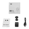 Nuovo arrivo X6 Mini WiFi Camera 1080P IP Camera Outdoor Indoor Sicurezza domestica Videocamera wireless Visione notturna a infrarossi Rilevazione movimento Camma di sorveglianza X6