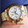 17 Style BP watches Men Wristwatches Multicolor panda 116506 116500 116500LN 40mm 904L Chronograph Working ETA 4130 Movement Mechanical Automatic Mens Watch