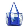 Sachen Säcke 2023 Bolsos Carteras Mujer Mode Frauen Gelee Candy Klare Transparente Handtasche Tote Schulter Taschen Strand Tasche Balestra