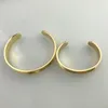 Chain MYLONGINGCHARM 5pcs Open Cuff Bangles basic Stainless Steel Bracelet findings for Women Child 230518