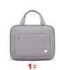 Lu Bag Lemon Yoga Ll Dames Make-uptas Waterdichte reis Toilettas met grote capaciteit Opvouwbare draagbare opbergwaszakken