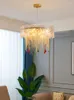 Chandeliers Kitchen Chromatic Crystal Lighting Lustre Living Room Dining Colorful Pendant Chandelier Led Droplight Bedroom Lamp