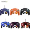 أدوات التحكم في الألعاب لوحدة التحكم في Gamecube USB Wired Handheld Molestick متوافق Nintend NGC GC Controle Mac PC PC Gamepad 230518