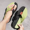 Brand Fashion Quality High Summer Flip Flops Casual Breathable Thicken Beach Men Slippers Outdoor 230518 58d8