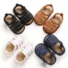 Sandalen mode zomer babymeisjes jongens sandalen pasgeboren baby schoenen casual zachte bodem niet-slip ademende schoenen pre walker aa230518