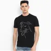 Heren t shirts aangepaste hond tekenen portret artistiek schilderij greyhound t-shirts vrouwen xxxl 4xl 5xl mode natuurlijk