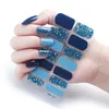 Adesivi per unghie Adesivo 3D lucido Smalto di alta qualità per donne Ragazze Facile da usare Decorazione autoadesiva Ciondoli per unghie