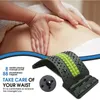 Slimming Belt 4 Level Back Massager Magnetic Therapy Stretcher Neck Stretch Massage Tools Lumbar Support Pain Relief 230518