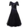 Stage Wear Ballroom Competition Dresses Women Performance Dance High End Evening Party Gown Waltz Jazz Tango Outfits