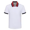 Polo da uomo 2023 Polo da uomo T-shirt firmata High Street Ricamo Polo con risvolto tinta unita Stampa giarrettiera Abbigliamento in cotone di alta qualità Magliette Polo