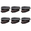 Gift Wrap 6 PCS Coffin Model Funny Treat Box Candy Black Lid Paper Boxes Creative Ornament Wedding