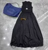 Basic & Casual Dresses designer Woman Designer Luxury channel Classic Womens Dress Hem Drawstring Design Female black Retro Skirt Ladys Fashion Colorful Africa Sexy