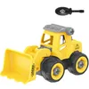 Diecast Model 8 Style Engineering Vehicle Toys Plastic Construction Excavator Tractor Dump Truck Bulldozer Models Kids Boys Mini Gifts 230518