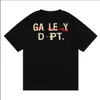 Men's T-shirts Designer Summer Gallary Shirt Alphabet Printed Star Same Round Neck Short Sleeve T-shirt for Men and Women