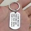 Keychains Paren Romantische sleutelhanger Ik hou van je, maar dat lul pussy zeker is een bonus Engelse brief sleutelhanger je geliefde