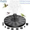 Other Garden Supplies 1.5W Solar Bird Bath Fountains 2022 New Upgrade with 6 Nozzles Solar Fountain Suitable for Garden Bird Bath G230519