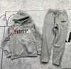 Survêtements pour hommes fw Towel Broderie Trapstar Hoodie Womens Hooded Pullover Set High quality24ess