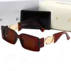 Men Designer Sunglasses Classic Fashion Goggle Woman Sun Glasses Portrait Eyeglasses 6 Colors with Original Box