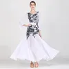 Stage Wear Ballroom Dance Dress For Woman Competition Performance Costume Waltz Tango Standard Eveing Party Clothing