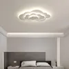 Plafonniers Moderne Lampe À LED Pour Chambre D'enfant Chambre Étude Dimmable Plafonnier Bébé Enfants Lumière Nuage Lustre Blanc