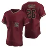 Custom Baseball 14 Gabriel Moreno Jersey 13 Nick Ahmed 2 Geraldo Perdomo 3 Evan Longoria 26 Pavin Smith 31 Jake McCarthy Flexbase Stitched Pullover Men Kids Lady X-W-S