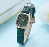 Kvinnors Watch Casual Ladies Square Quartz Waterproof Watch Simple Temperament Wind Light Luxury Watches High Quality