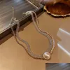 chokers clavicleチェーン女性豪華なデザインゴールドシエカラーネックレスフランスのロマンチックなスタイルファッションプロムアクセサリードロップ配信j dhlmo