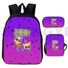 Backpack 3D Superkitties School for Primary Student