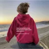 Women s Jackets Dear Person Behind Me Hoodie With Kangaroo Pocket Pullover Vintage Aesthetic with Words on Back Unisex Trendy Hoodies 230519