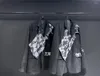 Męskie garnitury QW0887 Modna męska kurtki 2023 Luksusowy europejski europejski styl imprezowy