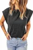 T-shirt girocollo in misto cotone grigio scuro 2023 Hot New L8Iy #